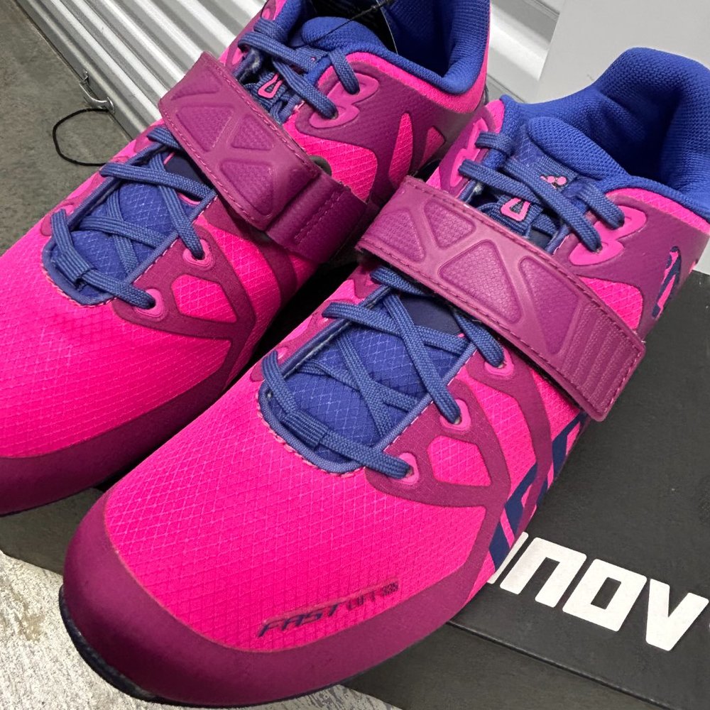 Inov-8 FASTLIFT 334 (Women): Elevate Training with Pink/Purple/Blue Fusion - Picture 3 of 8